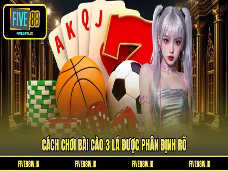 Cách chơi bài cào 3 lá được phân định rõ