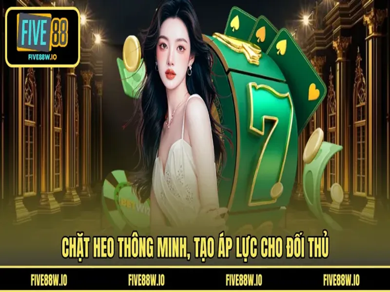 Chặt heo thông minh, tạo áp lực cho đối thủ