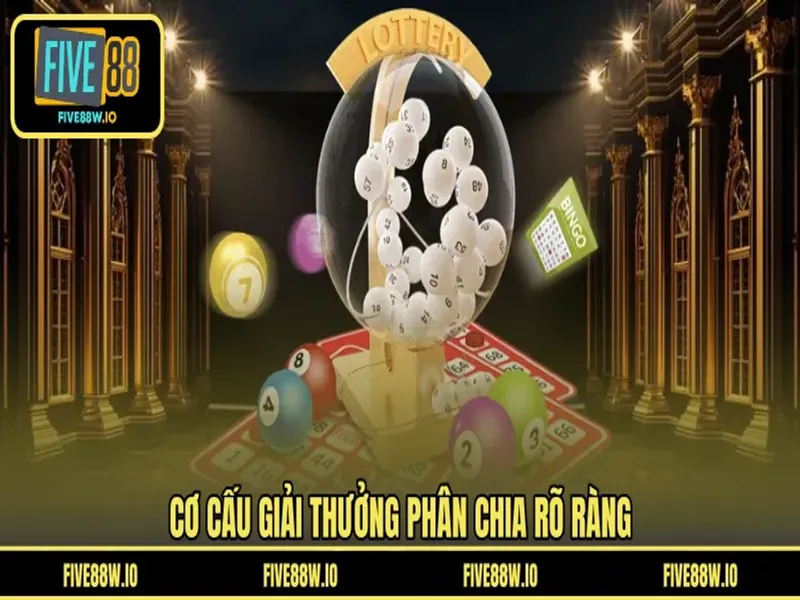 Cơ cấu giải thưởng phân chia rõ ràng