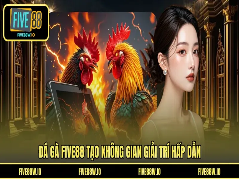 Đá gà FIVE88 tạo không gian giải trí hấp dẫn