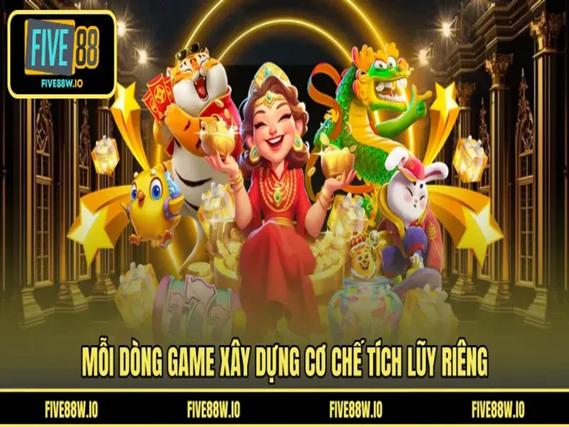 Mỗi dòng game xây dựng cơ chế tích lũy riêng