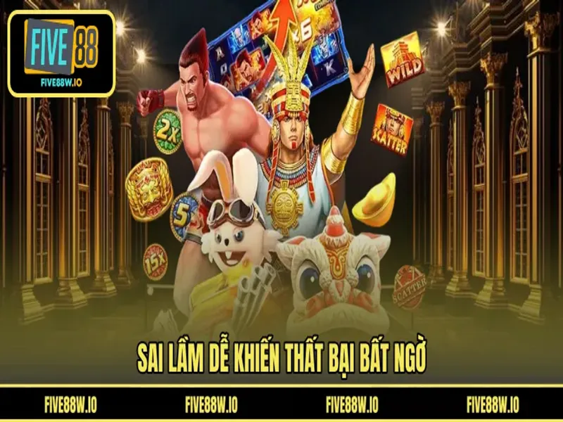 Sai lầm dễ khiến thất bại bất ngờ